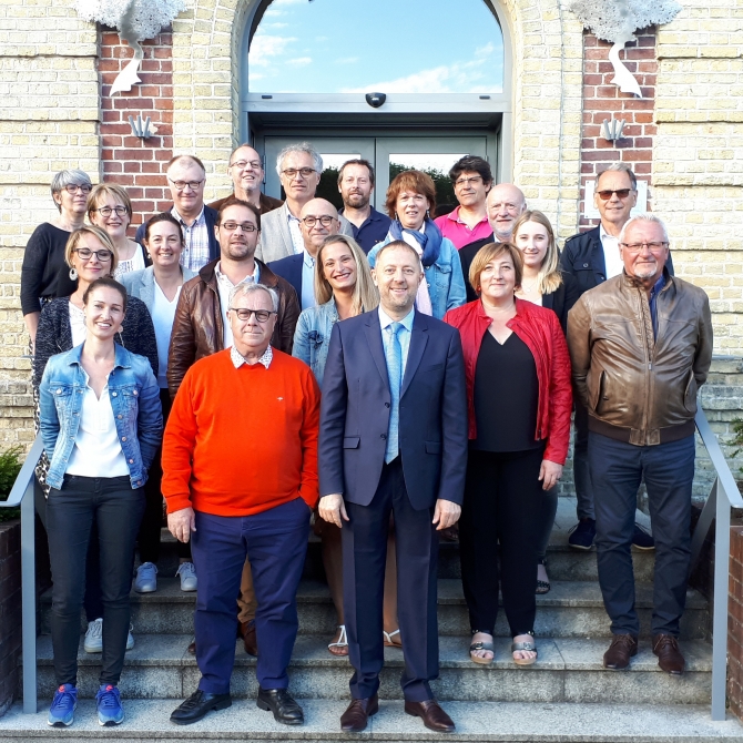 Photo de tous les élus et du maire