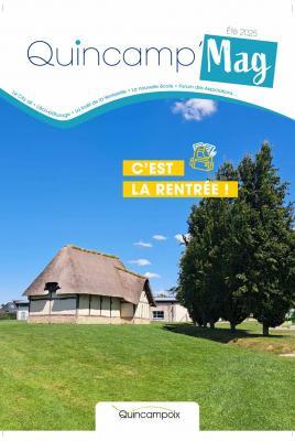 1ere de couverture - Quincamp'Mag Été 2025
