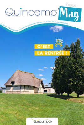 1èere de couverture du magazine Quincamp'MAg numéro 50