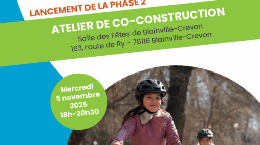 Atelier de co-construction – Amélioration des conditions de déplacements à vélo