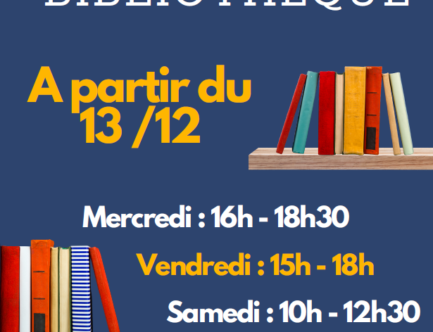 Venez découvrir votre nouvelle bibliothèque !
