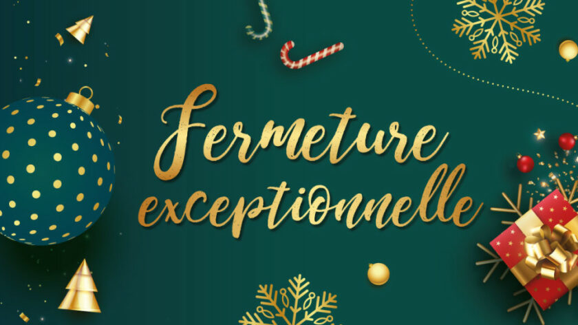 Fermeture de votre Mairie à 16h15 les 24 et 31 décembre