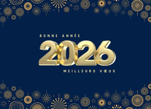 Meilleurs vœux pour 2026 !