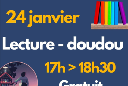 Lecture-doudou à la bibliothèque