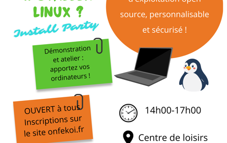Atelier « comment et pourquoi installer Linux ? »