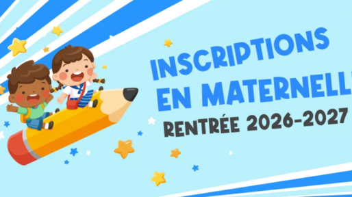 Inscription maternelle rentrée 2026