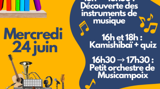 Bibliothèque en musique